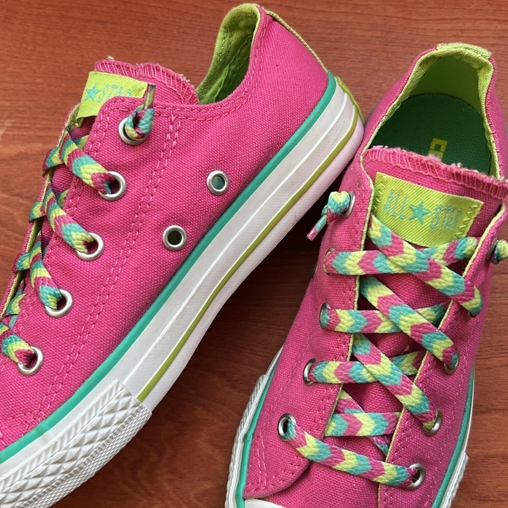 Converse All Star Custom Canvas Chuck Taylors - Picture 9 of 13